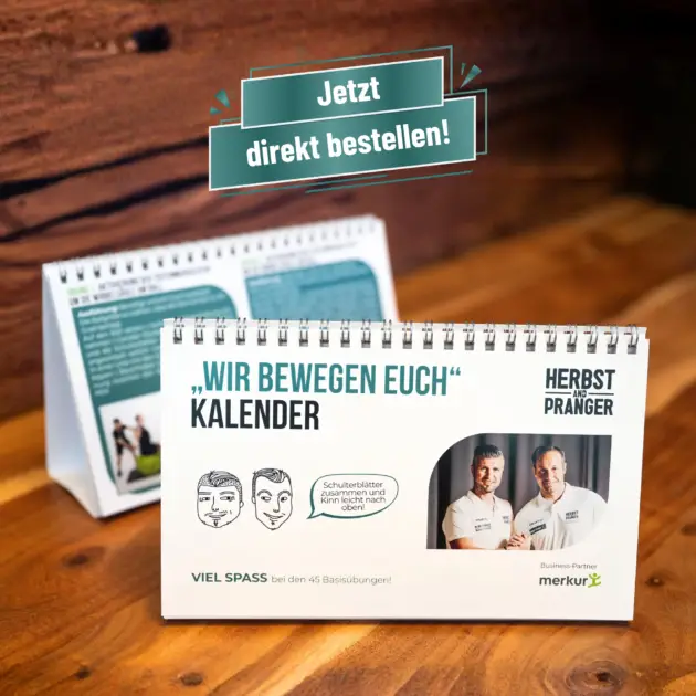 Tischkalender – „WIR BEWEGEN EUCH“